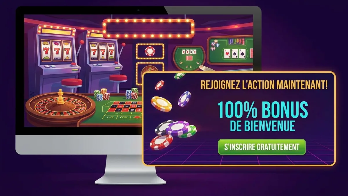 Inscription avec bonus